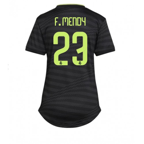 Real Madrid Ferland Mendy #23 Tredjedrakt Kvinner 2022-23 Kortermet Real Madrid Ferland Mendy #23 Tredjedrakt Kvinner 2022-23 Kortermet